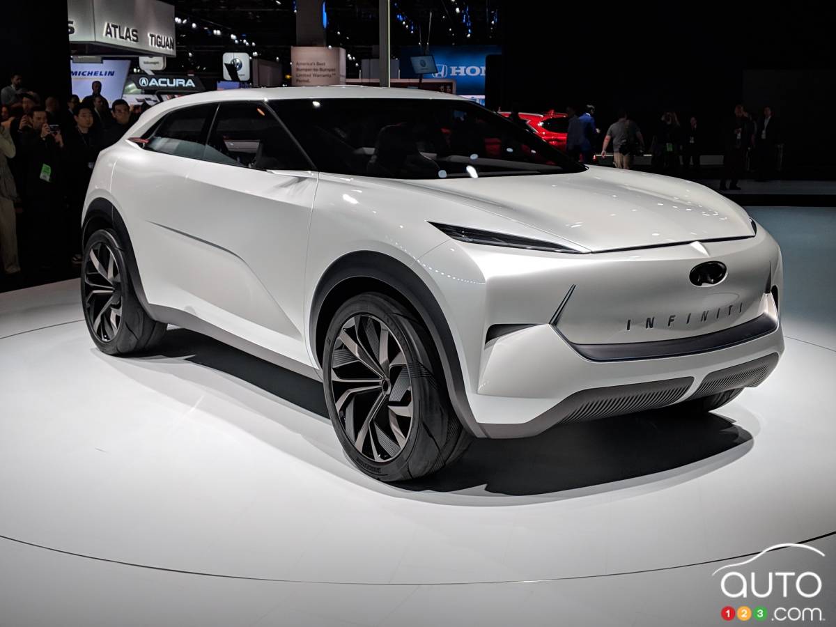 Detroit 2019: QX Inspiration Concept, a View of Electric Cars According to INFINITI